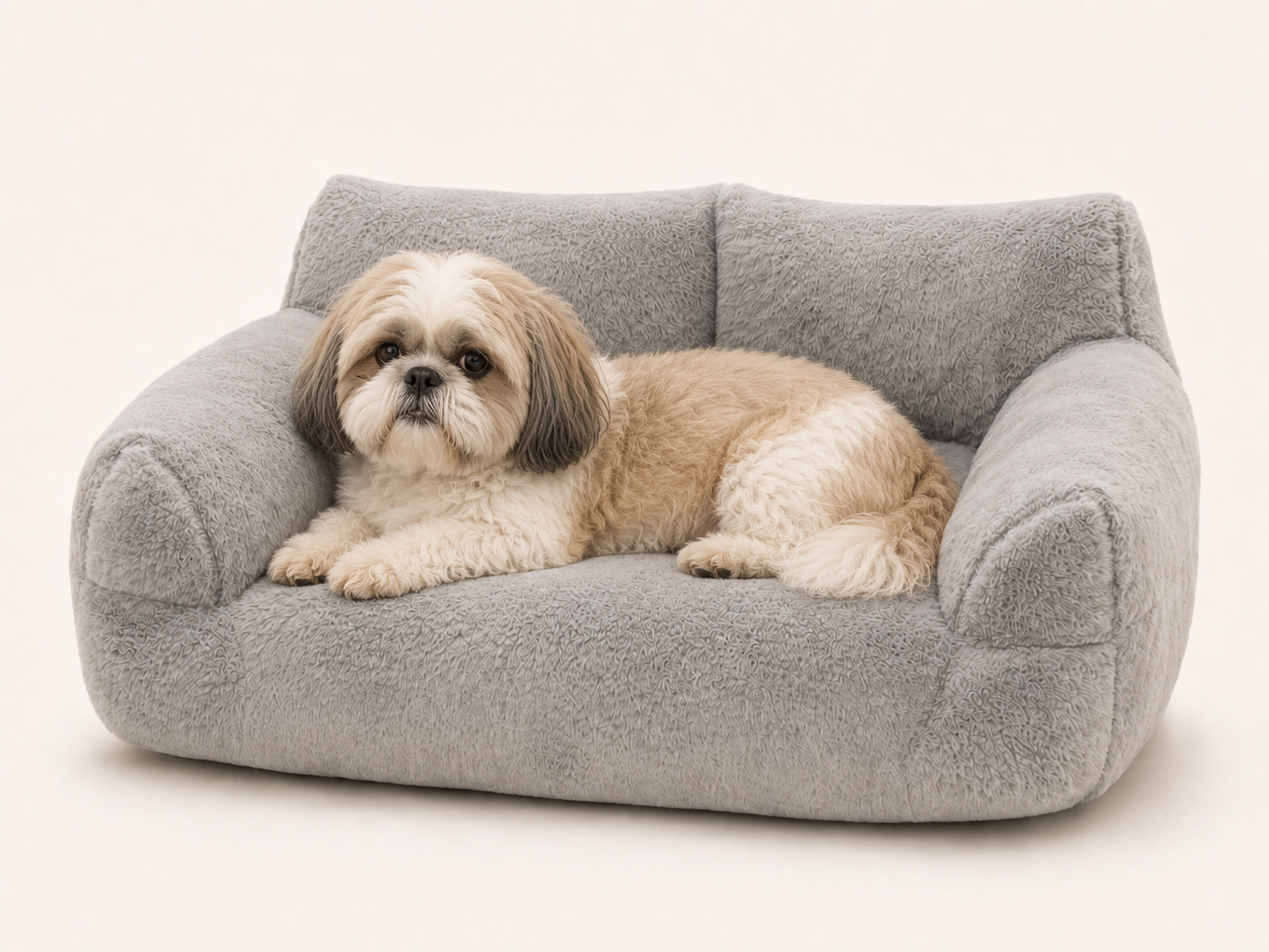 Sofá Cama de Lujo para Mascotas  Ultra Suave y Antiarañazos
